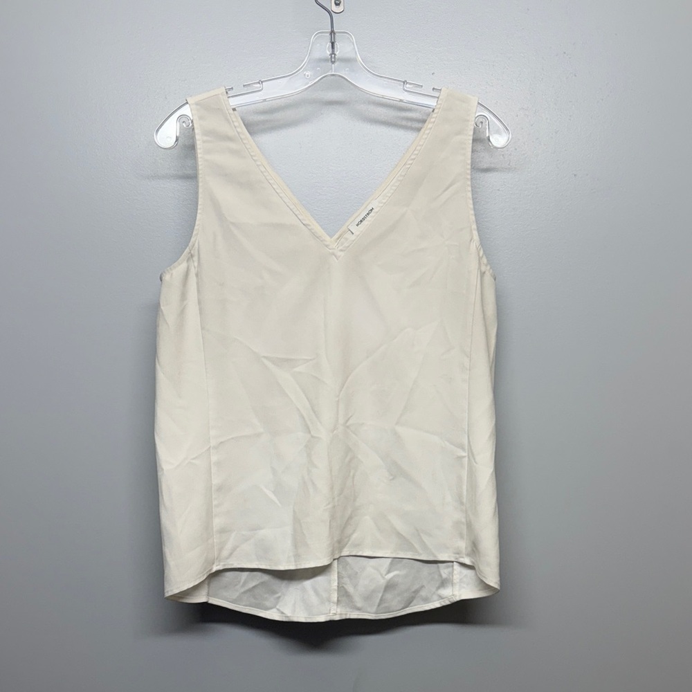 Nordstrom Cream Sleeveless Top